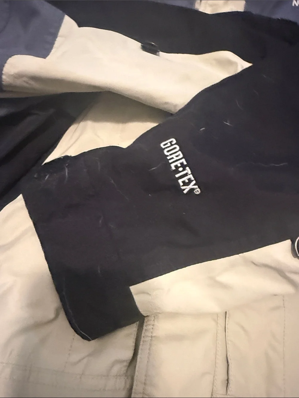 The North Face Men’s Black, Cream & Gray Ski Jacket